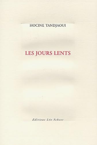 Les Jours lents book