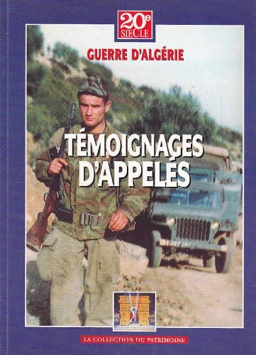 temoignages d'appeles (guerre d'algerie) Books