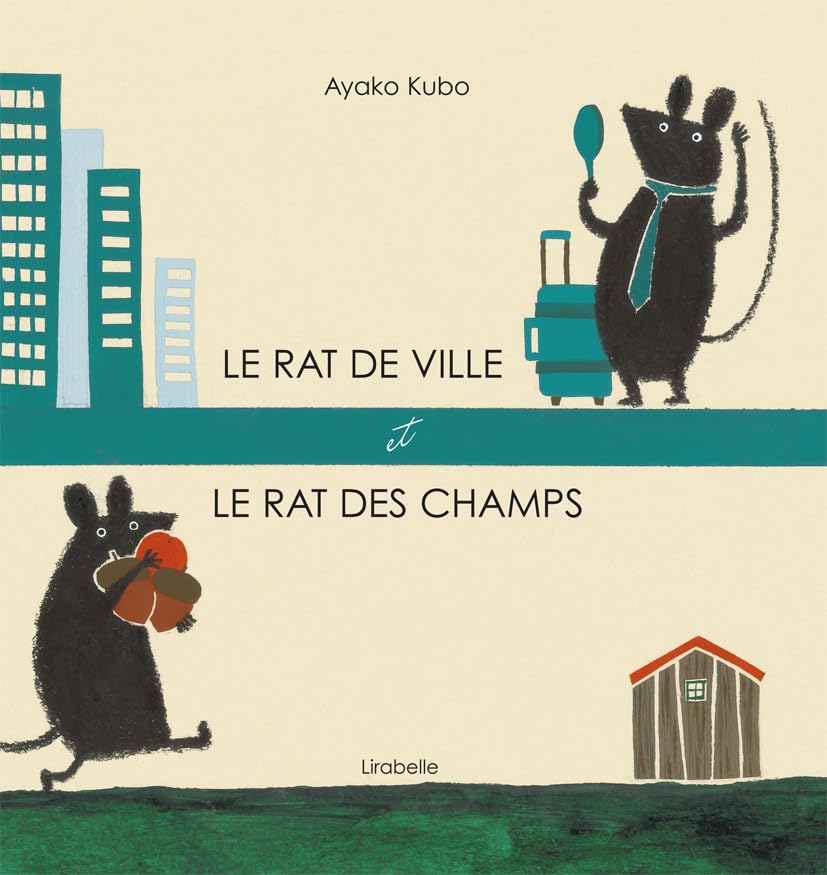 RAT DE VILLE ET RAT DES CHAMPS Children's books