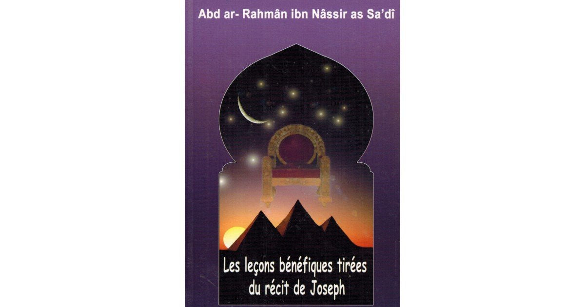 Les lecons benefiques tirees du recit de joseph book