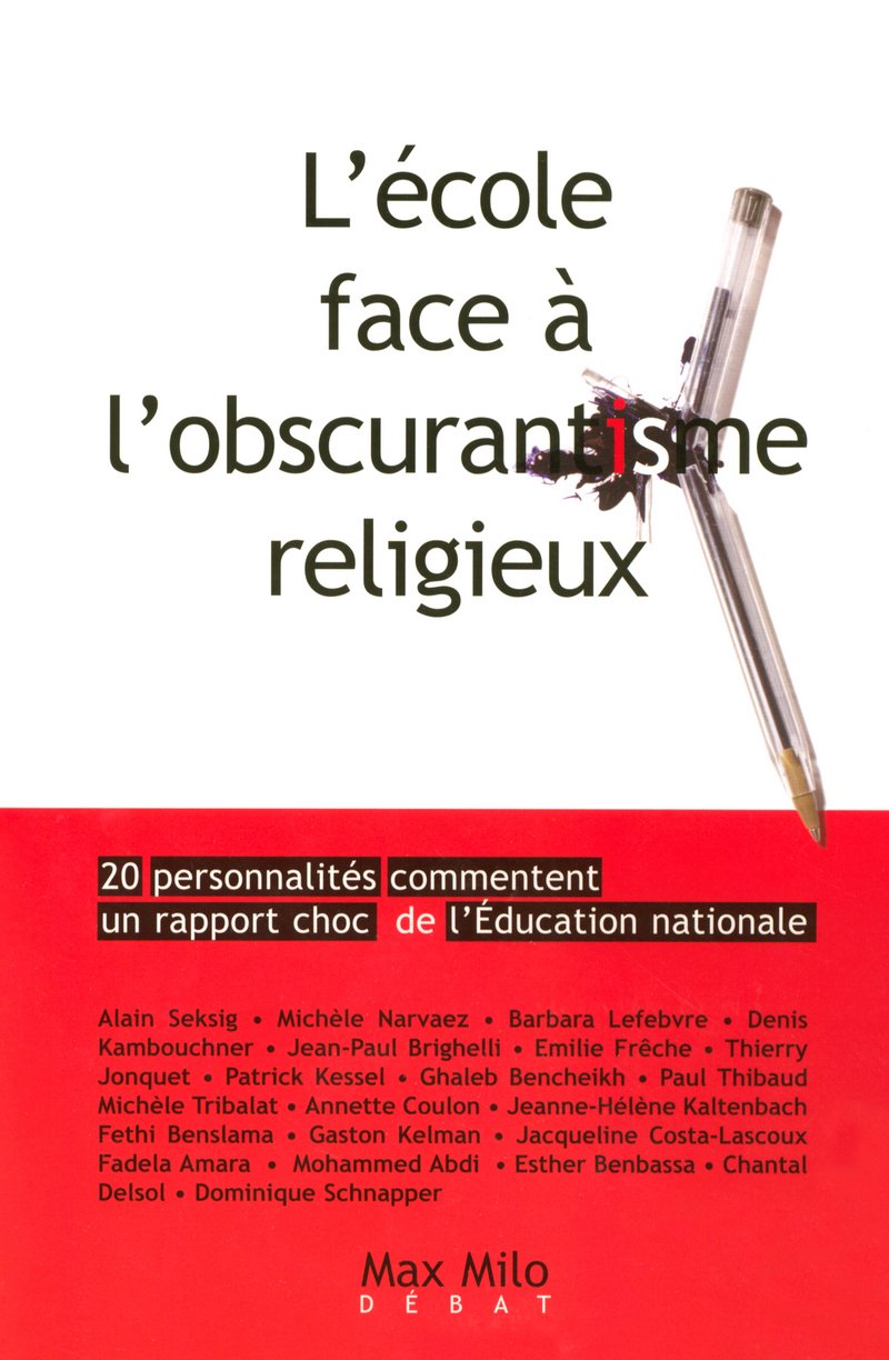 L'école face à l'obscurantisme religieux book
