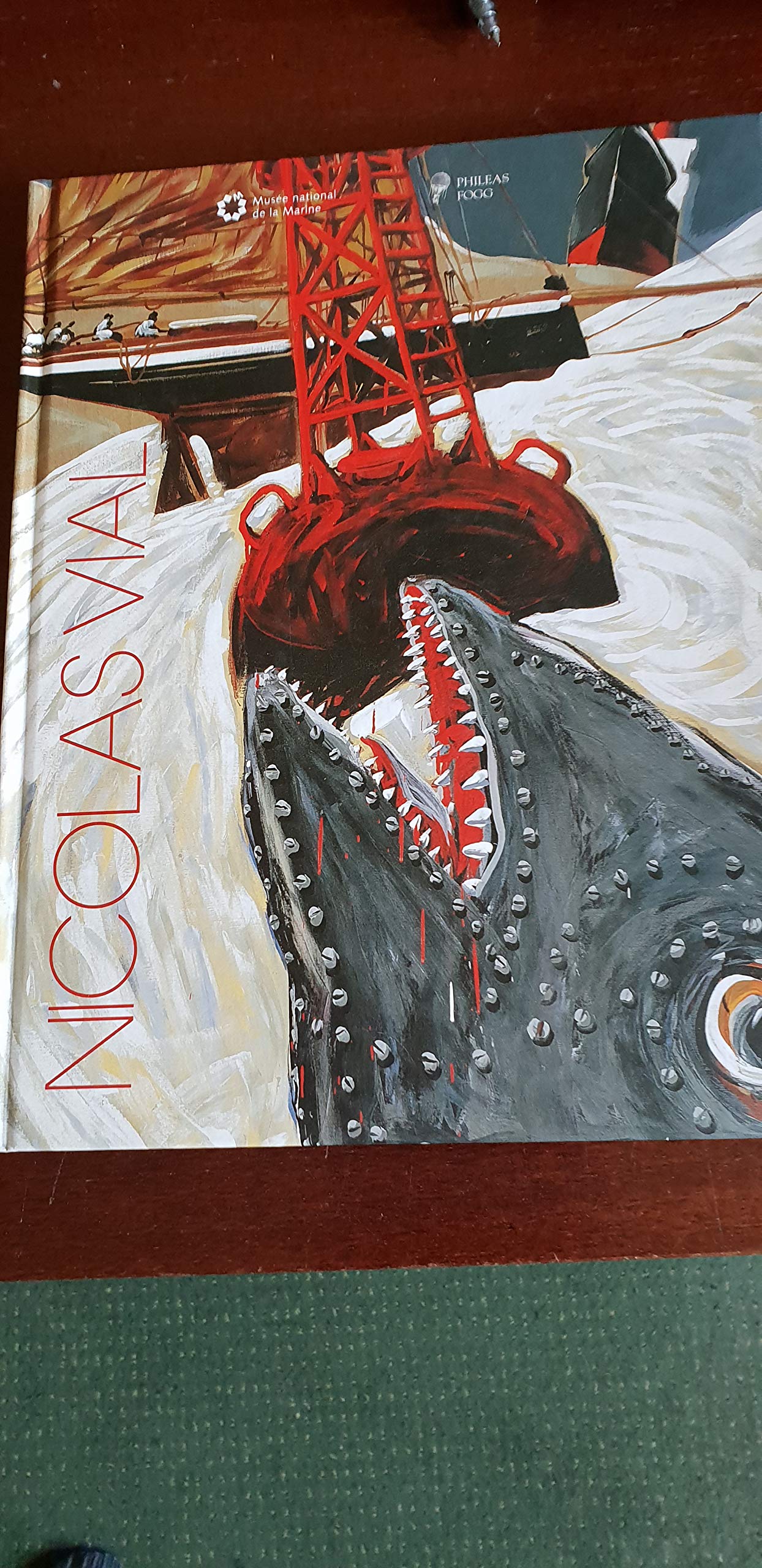 Nicolas Vial, peintures exposées au musée de la Marine Books