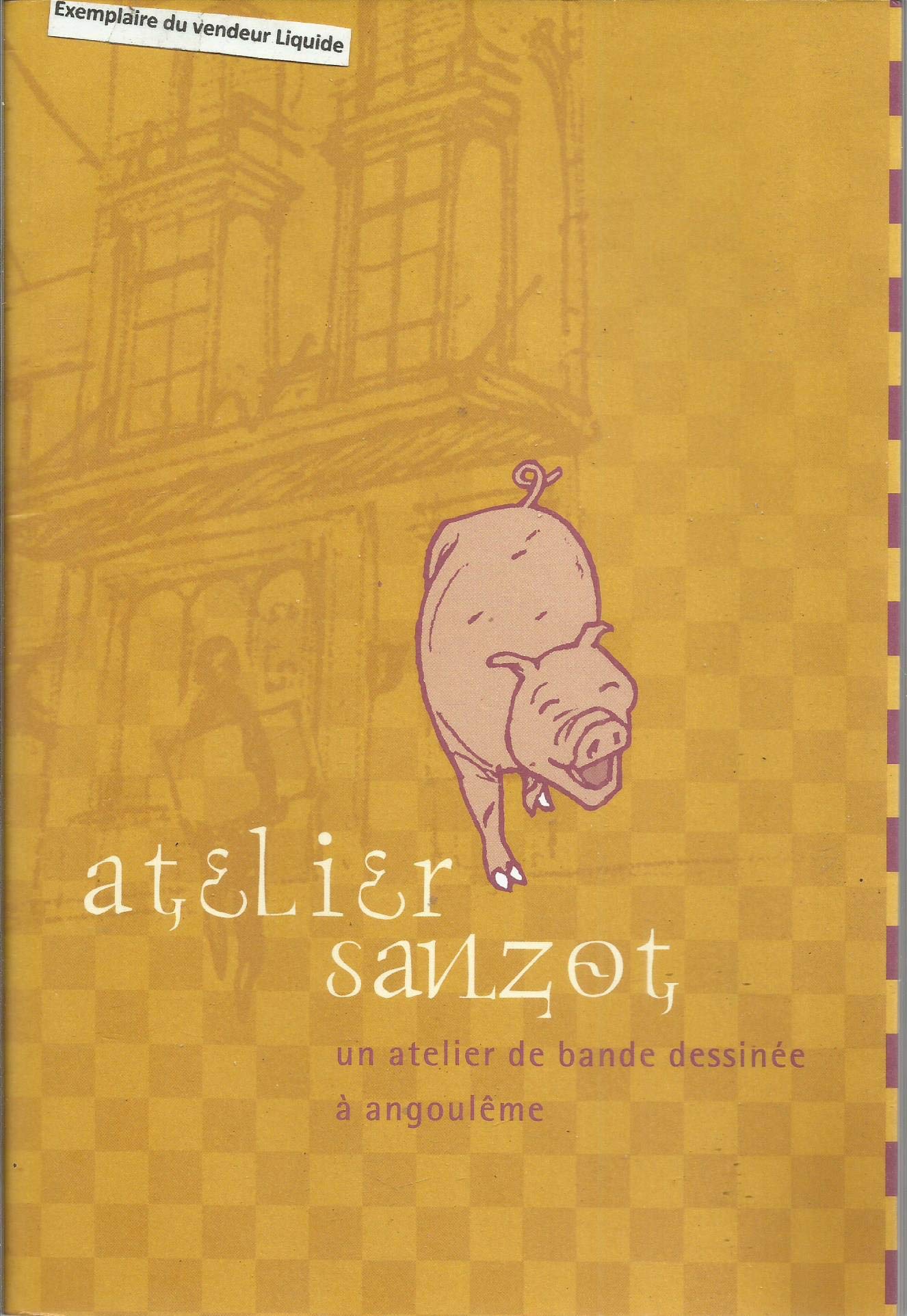 Atelier sanzot : un atelier de BD a angouleme book