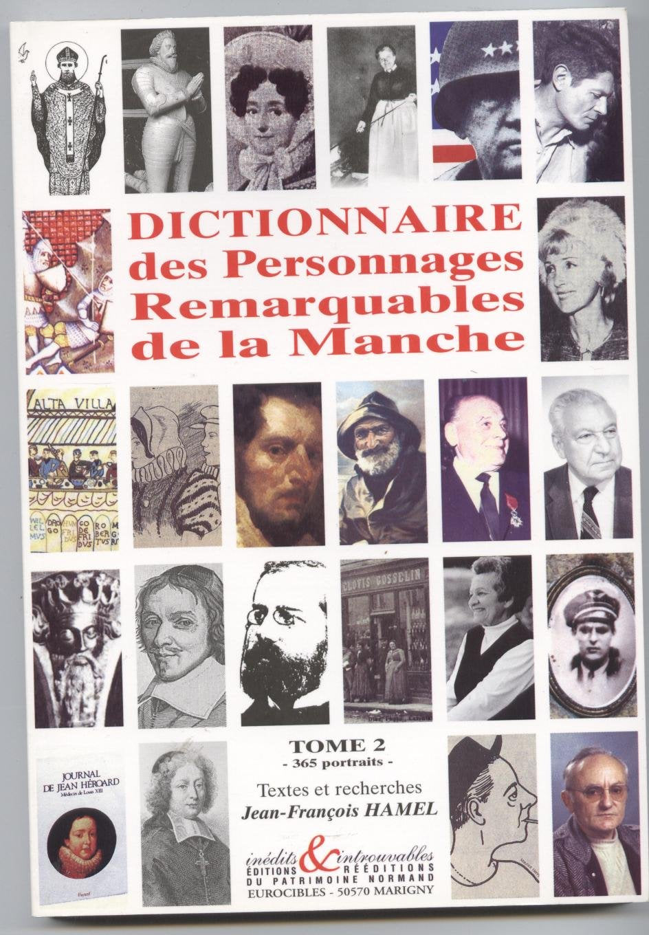 Dictionnaire des personnages remarquables de la Manche Tome 2 Foreign Languages ​​& Dictionaries