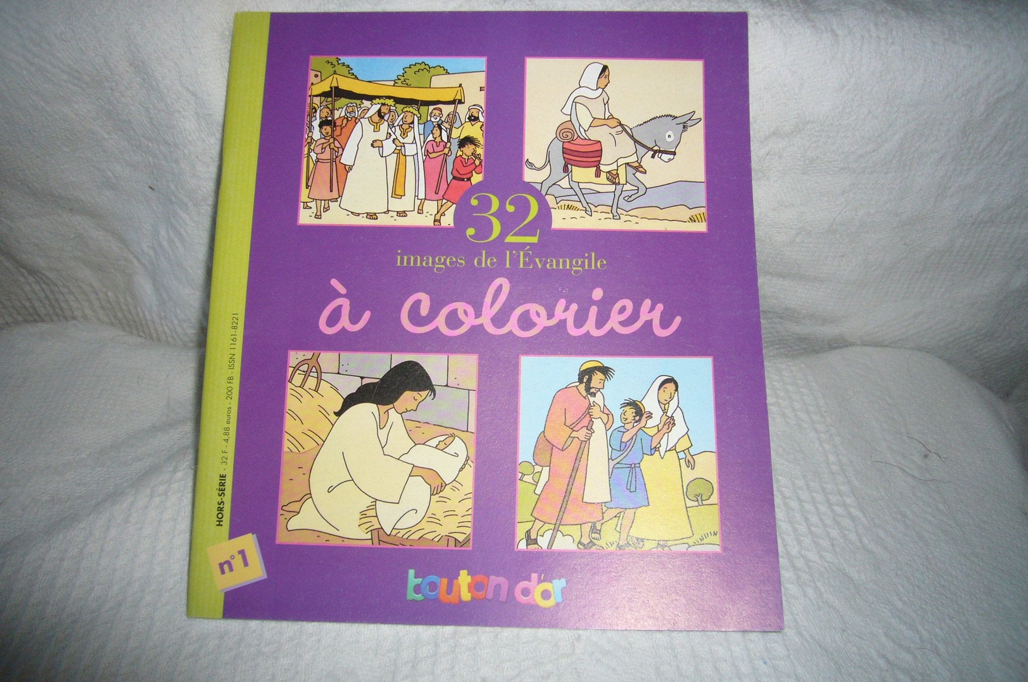 32 images de l'évangile à colorier, numéro 1 book