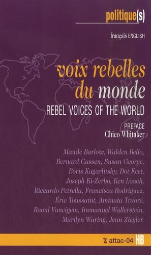 Voix rebelles du monde: Edition bilingue français-anglais book
