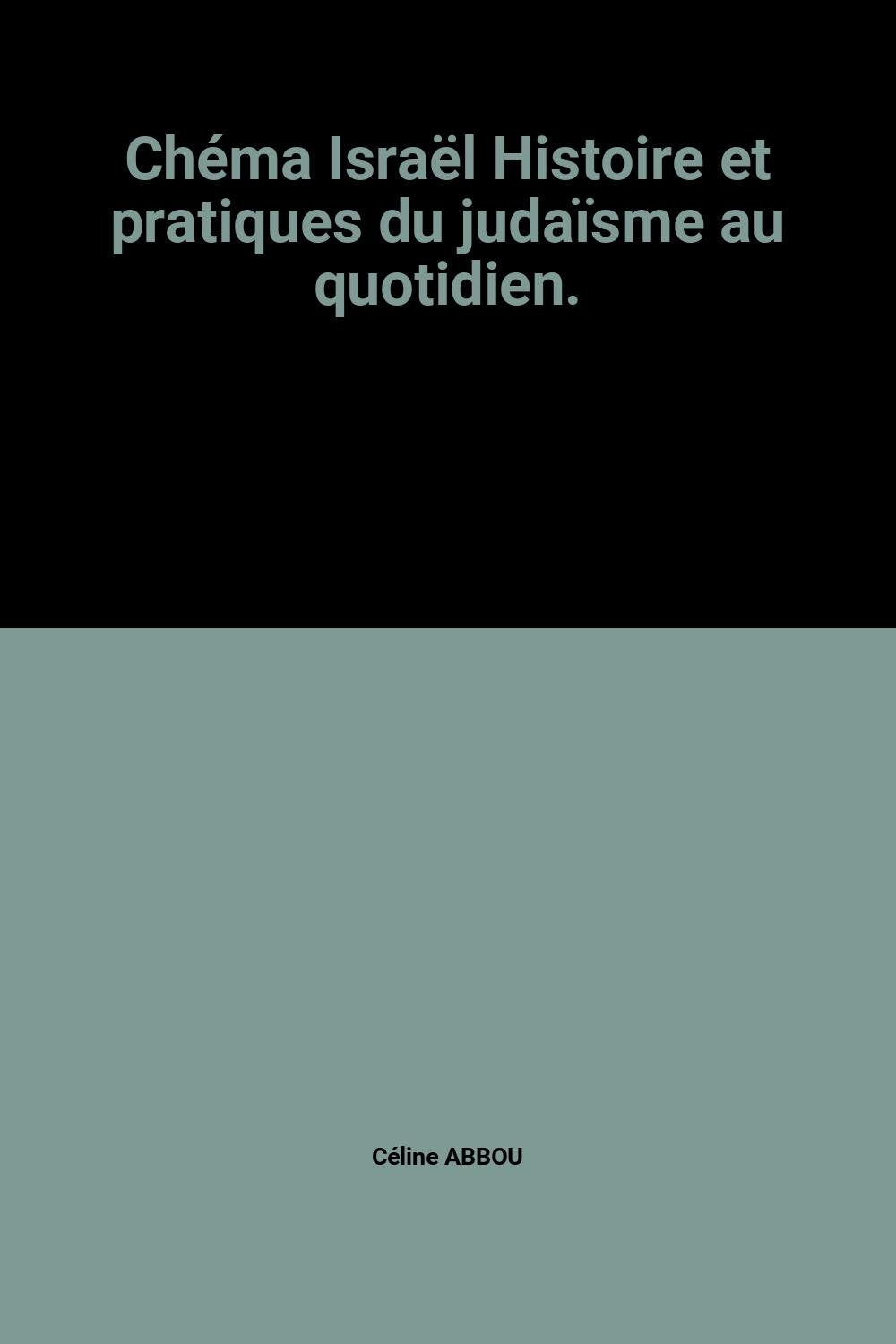 Chéma Israël Histoire et pratiques du judaïsme au quotidien. book