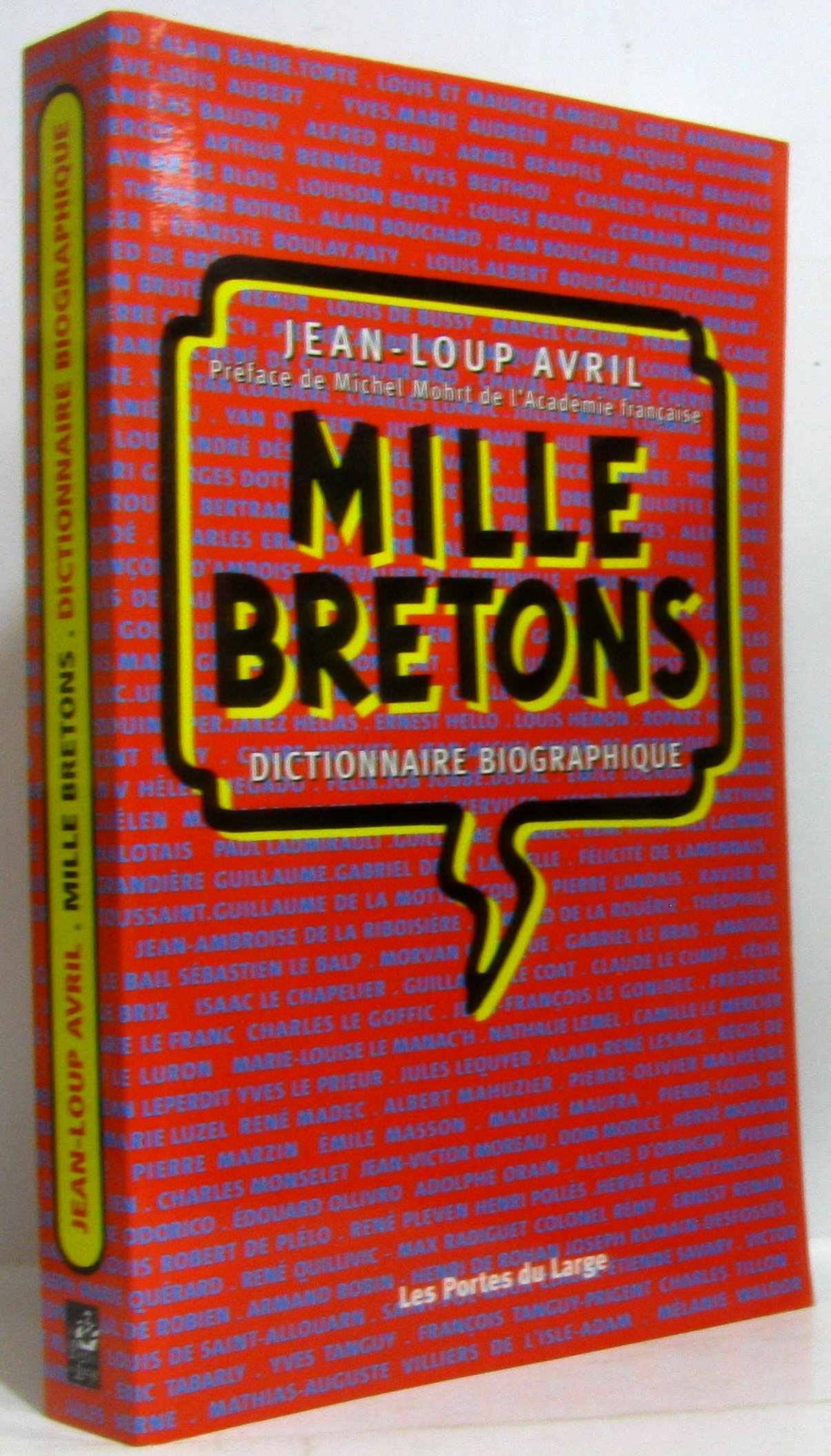 1000 Bretons. Dictionnaire Biographique book