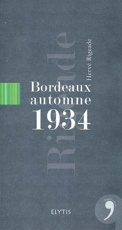 Product Image: Bordeaux automne 1934