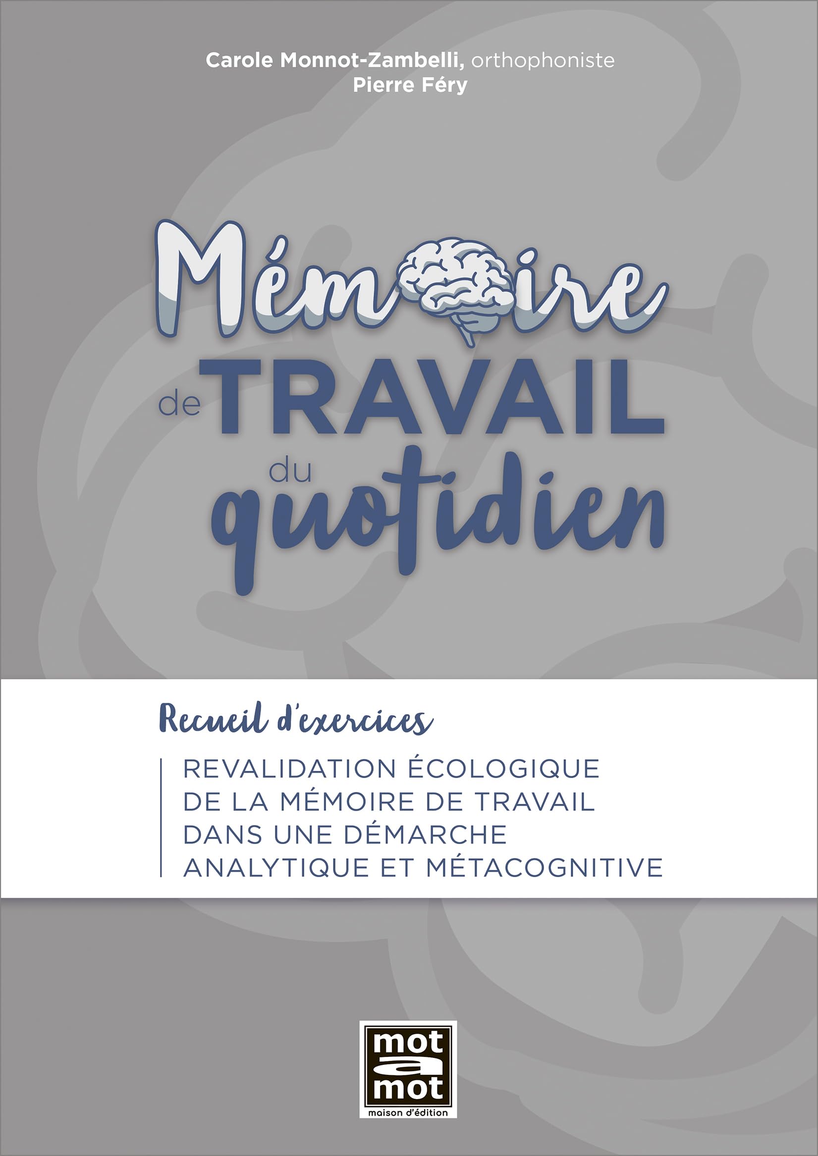 Mémoire de travail au quotidien book