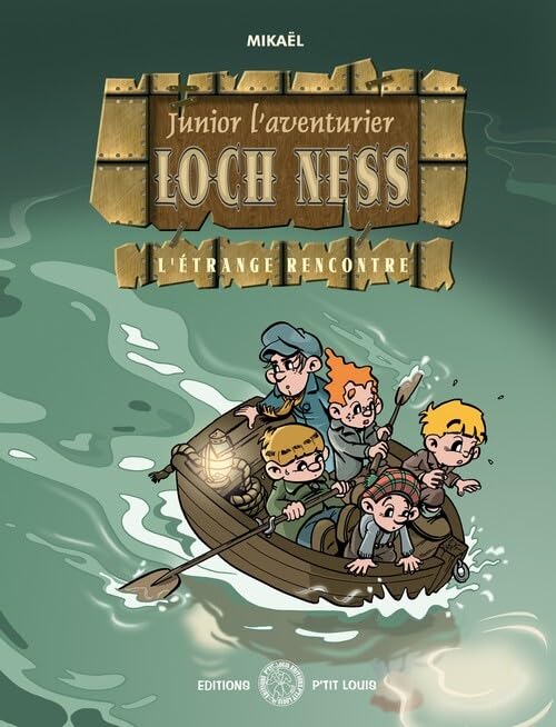 JUNIOR L'AVENTURIER T.2 - LOCH NESS - L'ETRANGE RENCONTRE: L'étrange rencontre Manga