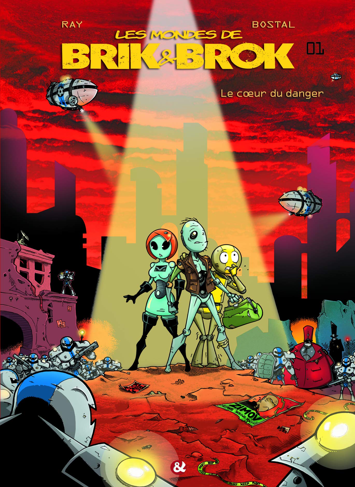 Les mondes de Brik & Brok - épisode 1 - Le coeur du danger Books