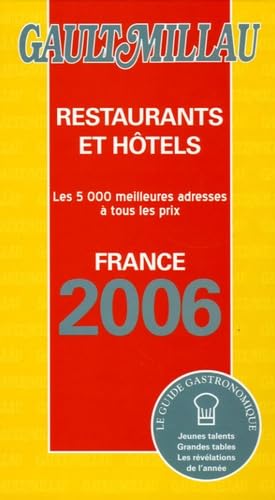 Restaurants et hôtels: France book