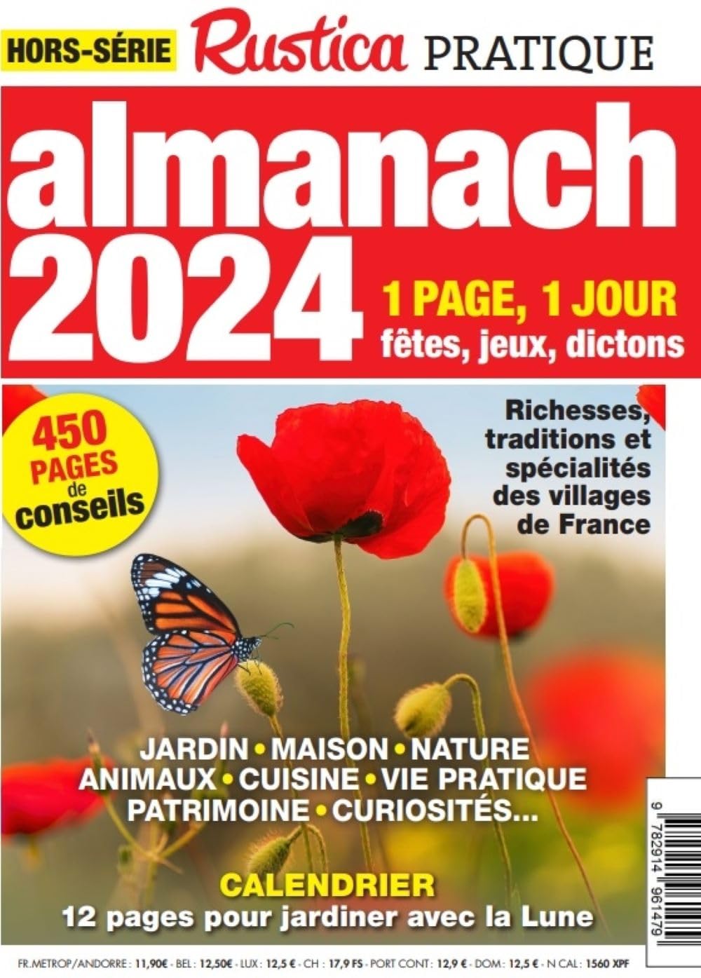 Hors Série Rustica Pratique ALMANACH 2024 Leisure, Home & Garden