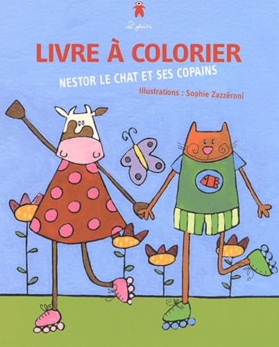 Nestor le chat et ses copains: Livre à colorier book