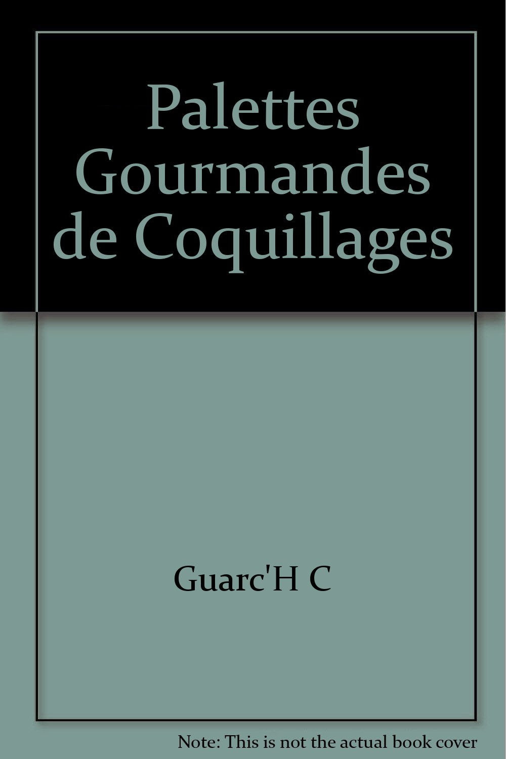 Palette gourmande de coquillages book