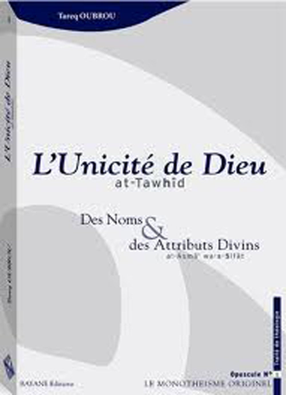 L'unicité de Dieu - Des Noms et des Attributs Divins book