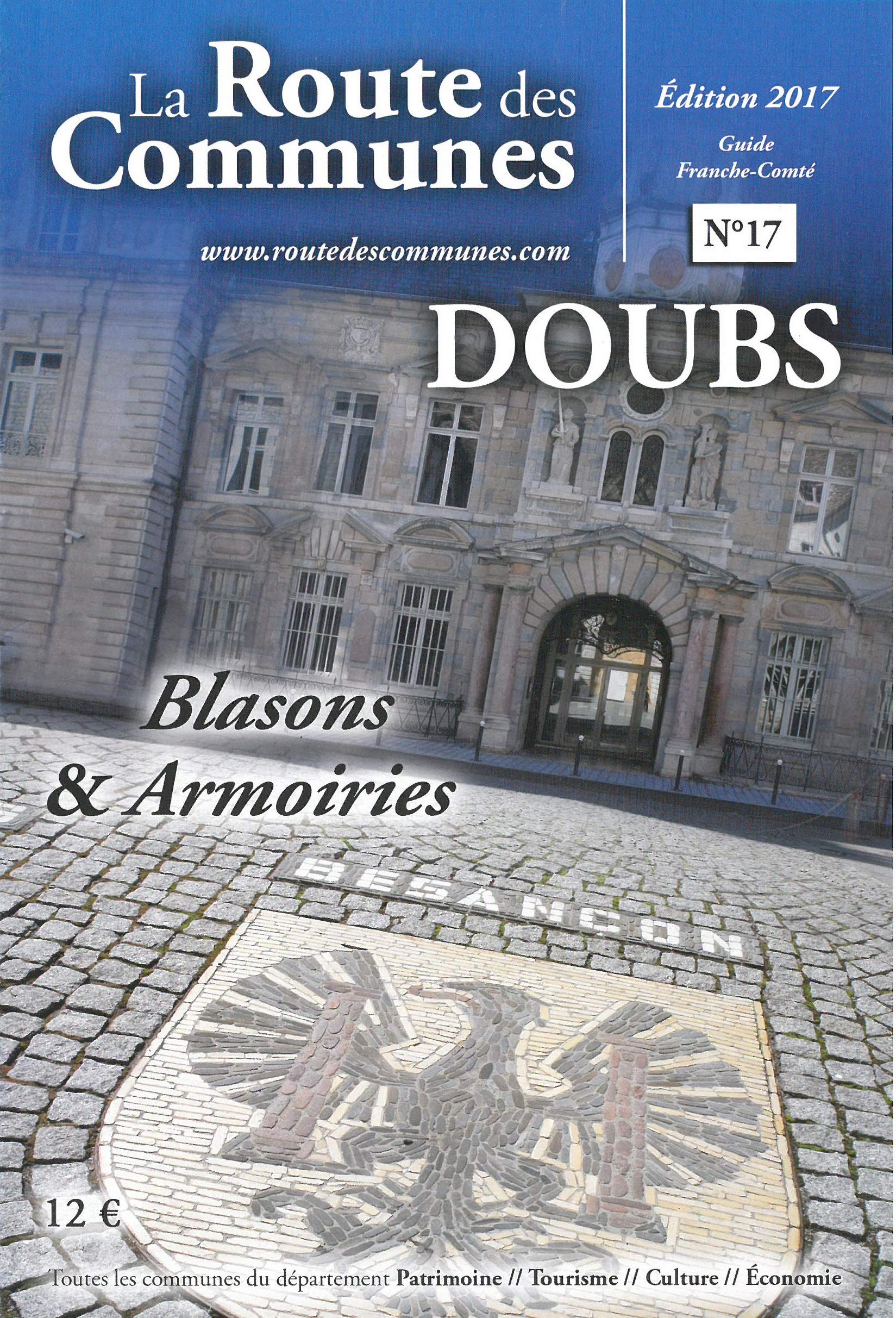 La route des communes Doubs Blasons et armoiries Books