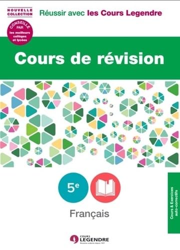 Cours de révision Français 5e: Leçons et exercices Books