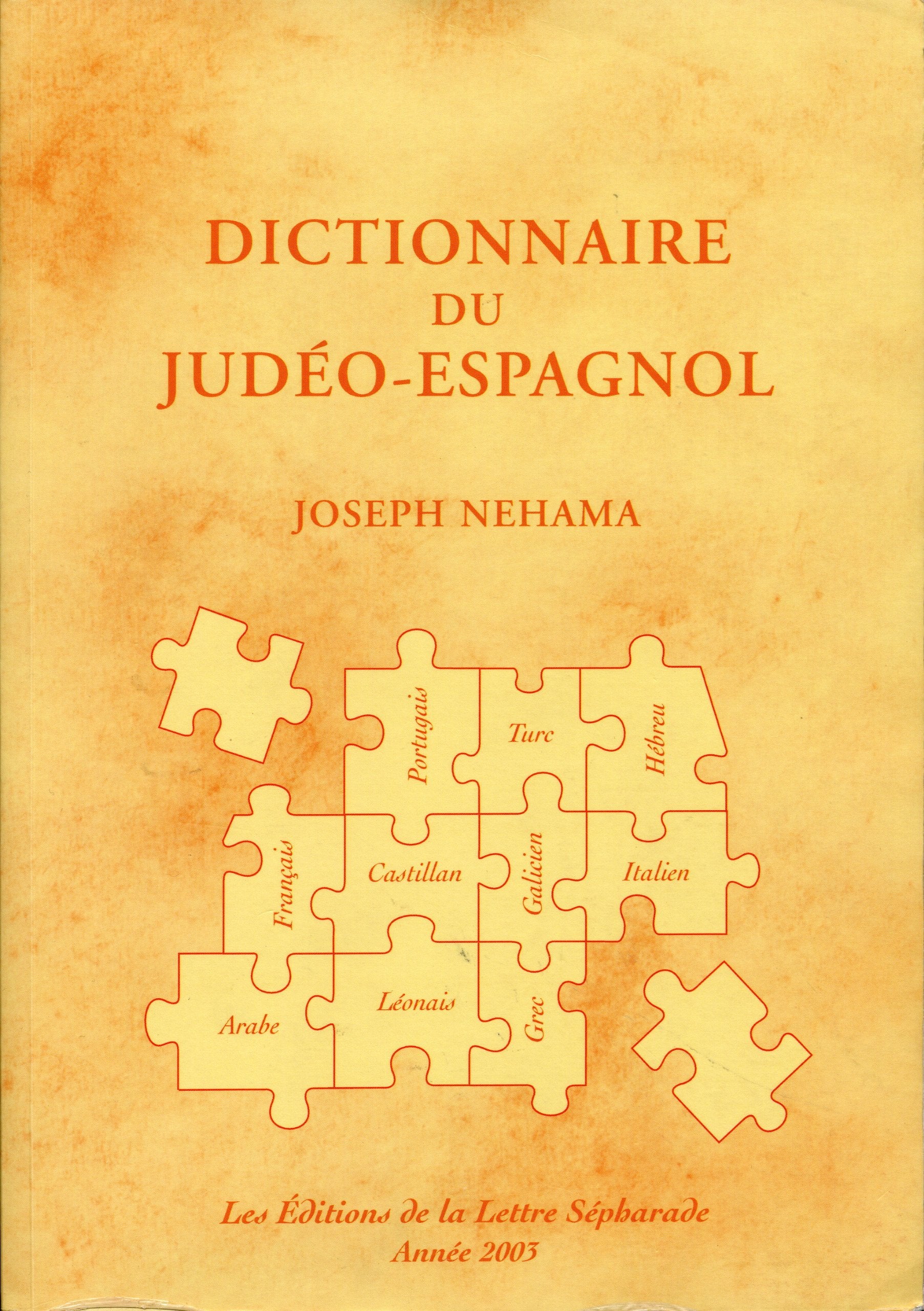 Dictionnaire judéo-espagnol (Sefardí-Francés) Books