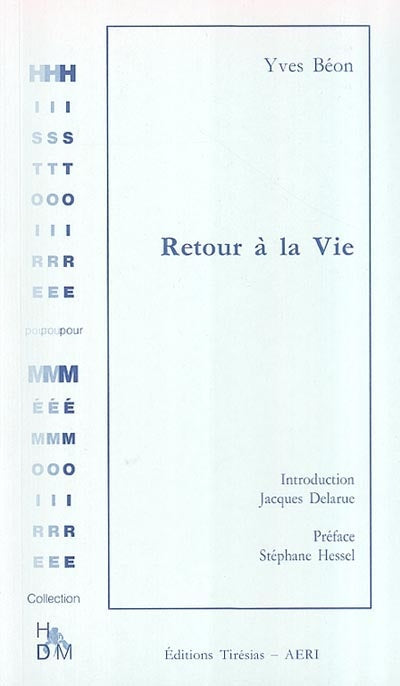 Product Image: Retour à la vie