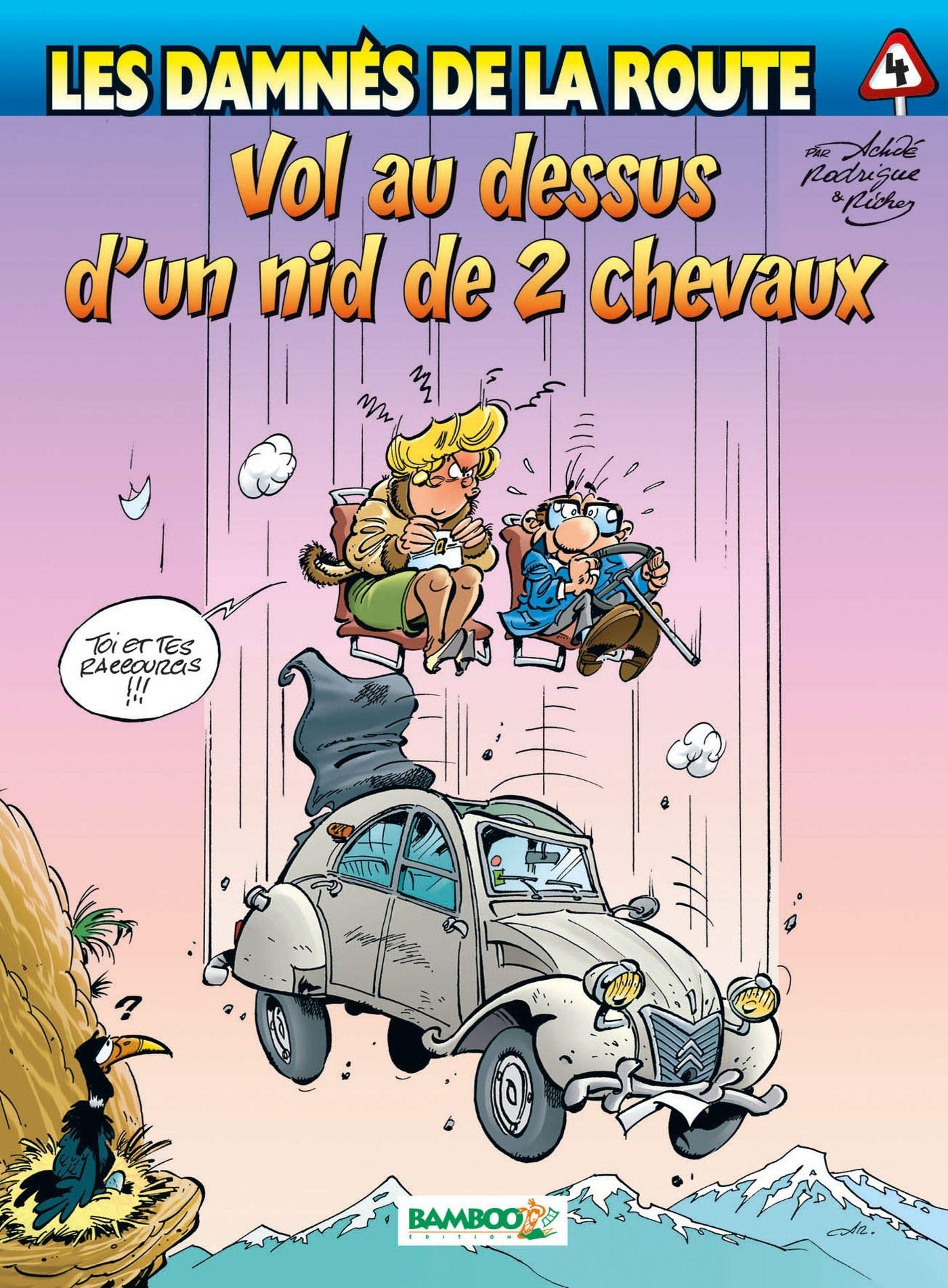 Les Damnés de la route - tome 04: Vol au dessus d'un nid de 2 chevaux Manga