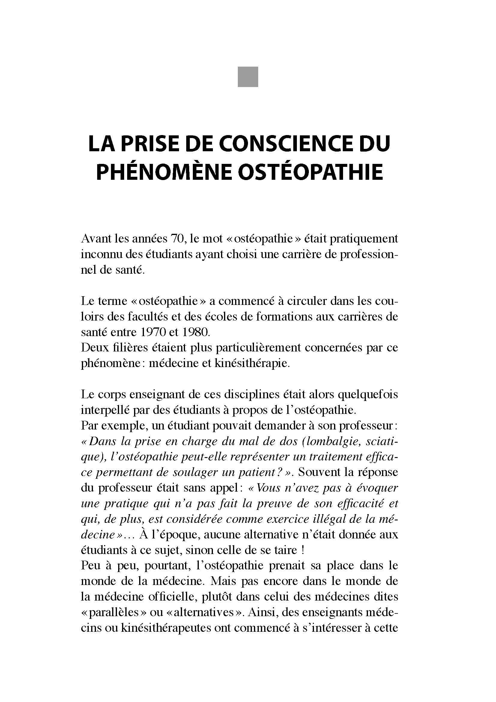 Les professionnels de santé et l’ostéopathie: Complémentarité, déviance ou expédient ? Medicine
