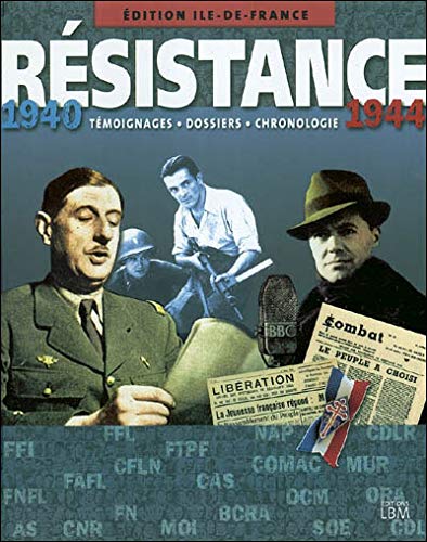 Ile-de-France : resistance 1940 Books