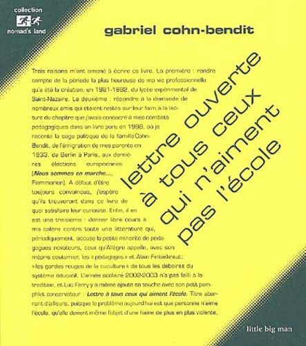 Lettre ouverte à tous ceux qui n'aiment pas l'école Books