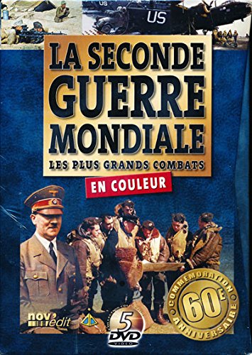 Coffret 5 DVD La seconde guerre mondiale les plus grands combats en couleur Films
