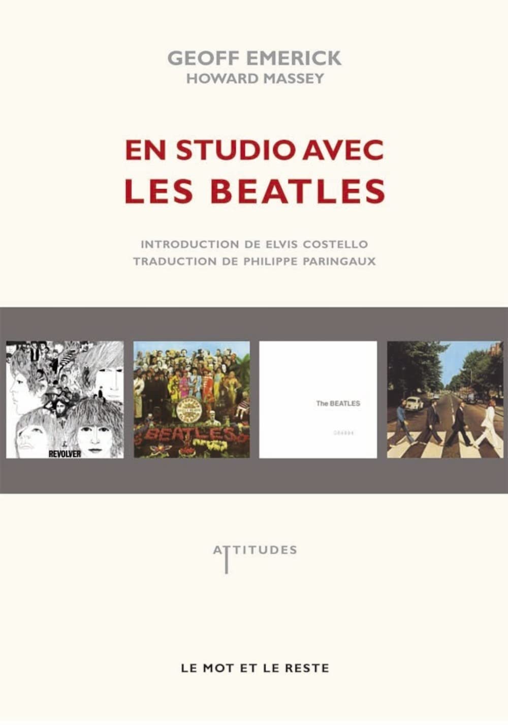 En studio avec les Beatles: Les mémoires de leur ingénieur du son book
