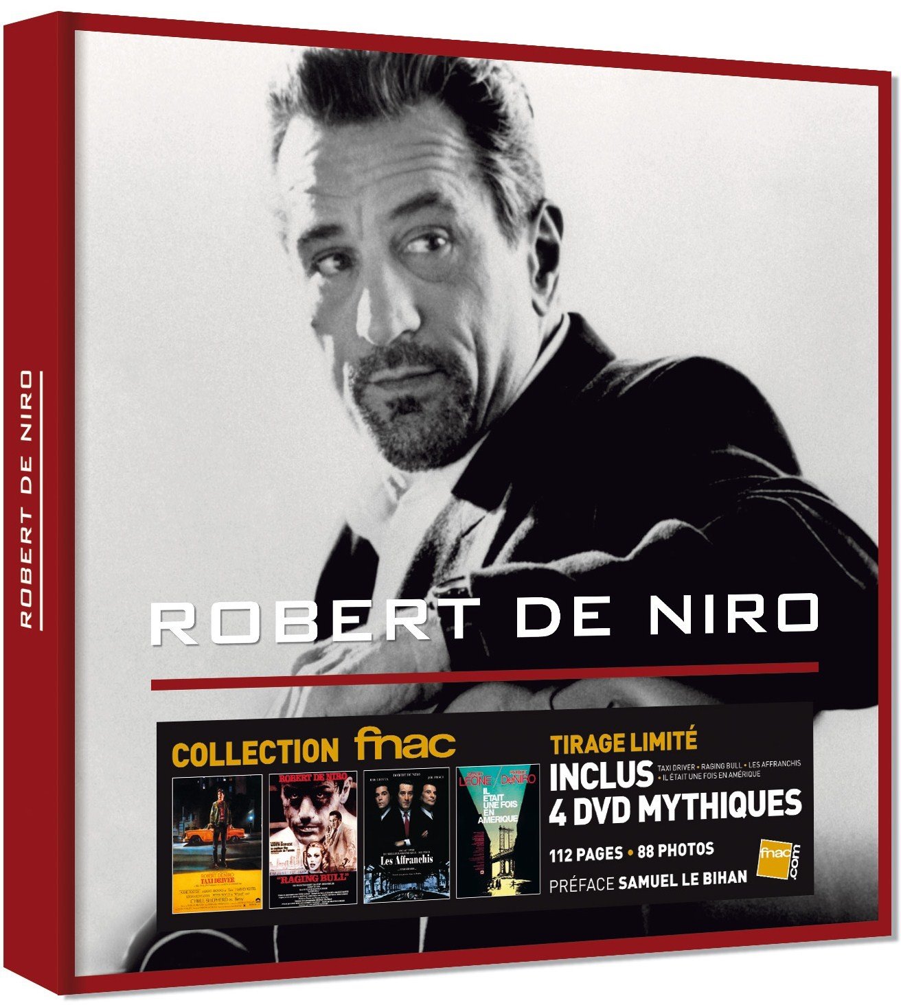 robert de niro coffret luxe tirage limité 112 pages 80 photos + 4 films en dvd Books