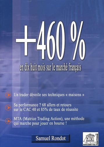 +460% en dix huit mois sur le marché français book