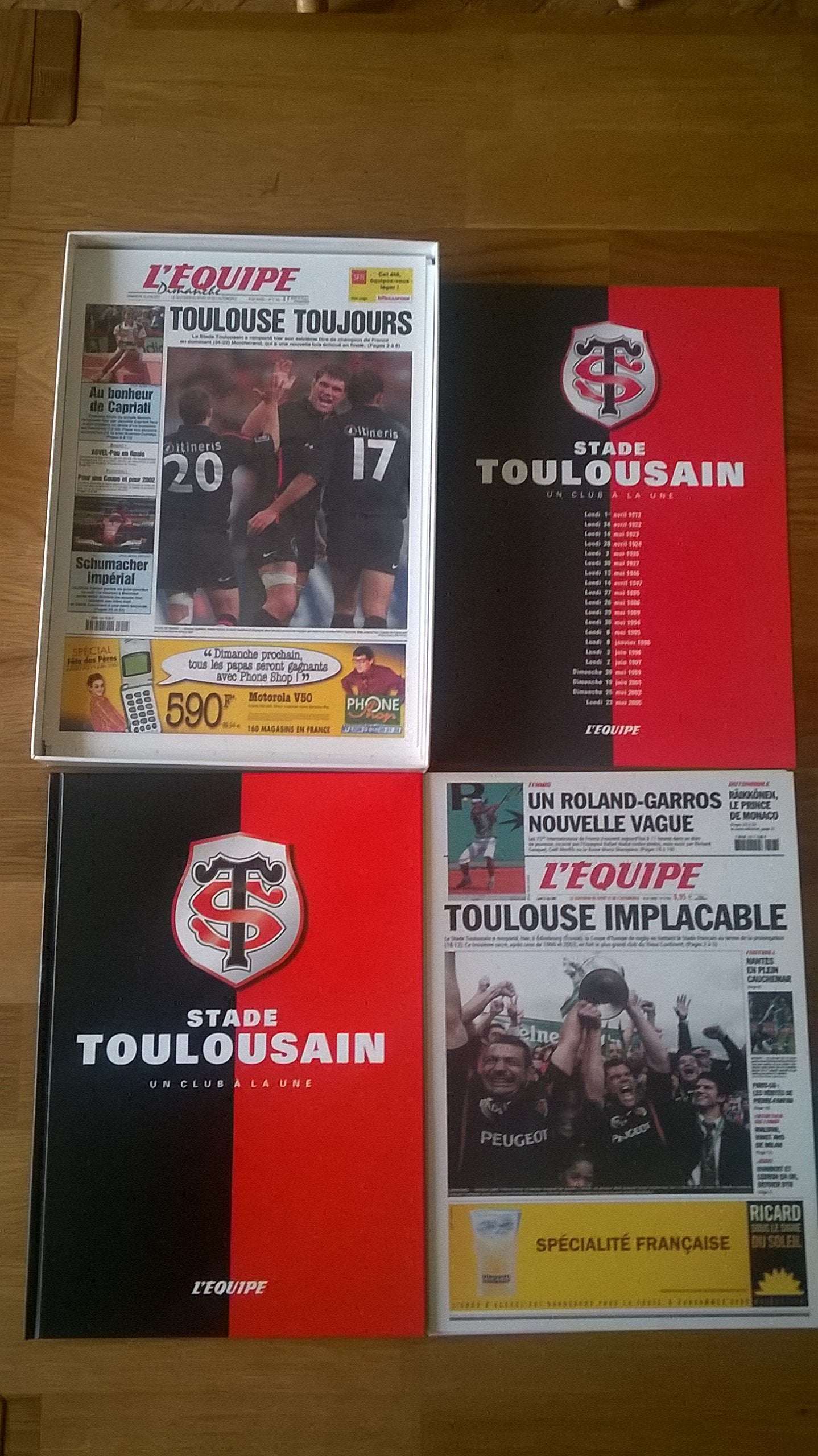 Stade Toulousain: Un club à la une book