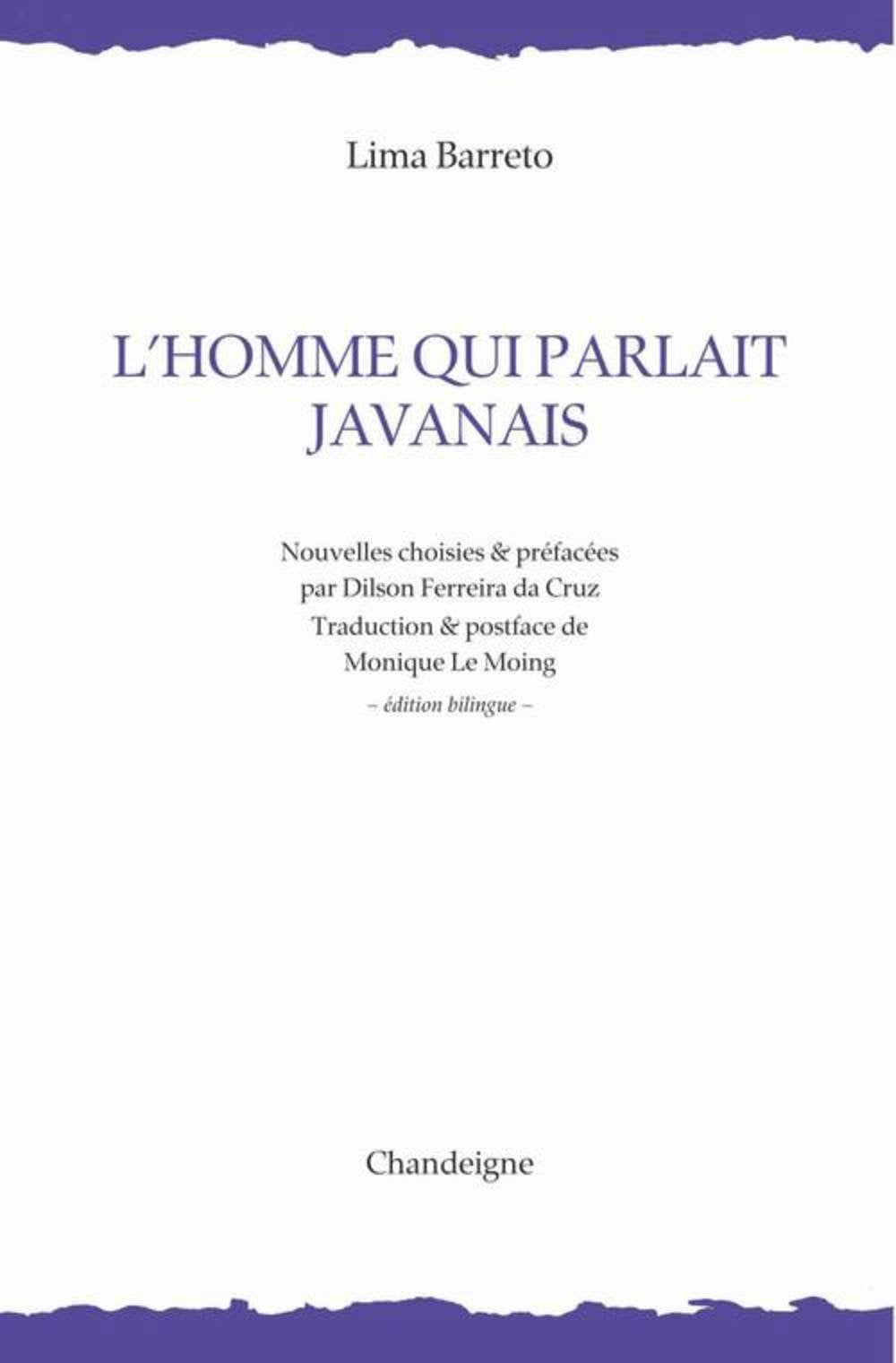 L'Homme qui parlait Javanais book