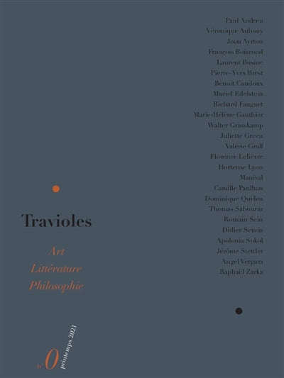 Product Image: Travioles, n° 0 (2021)