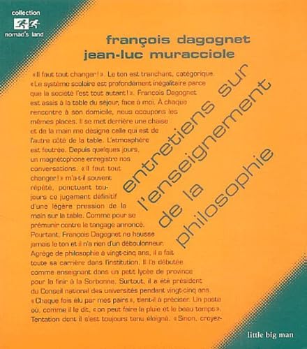 Entretiens sur l'enseignement de la philosophie book