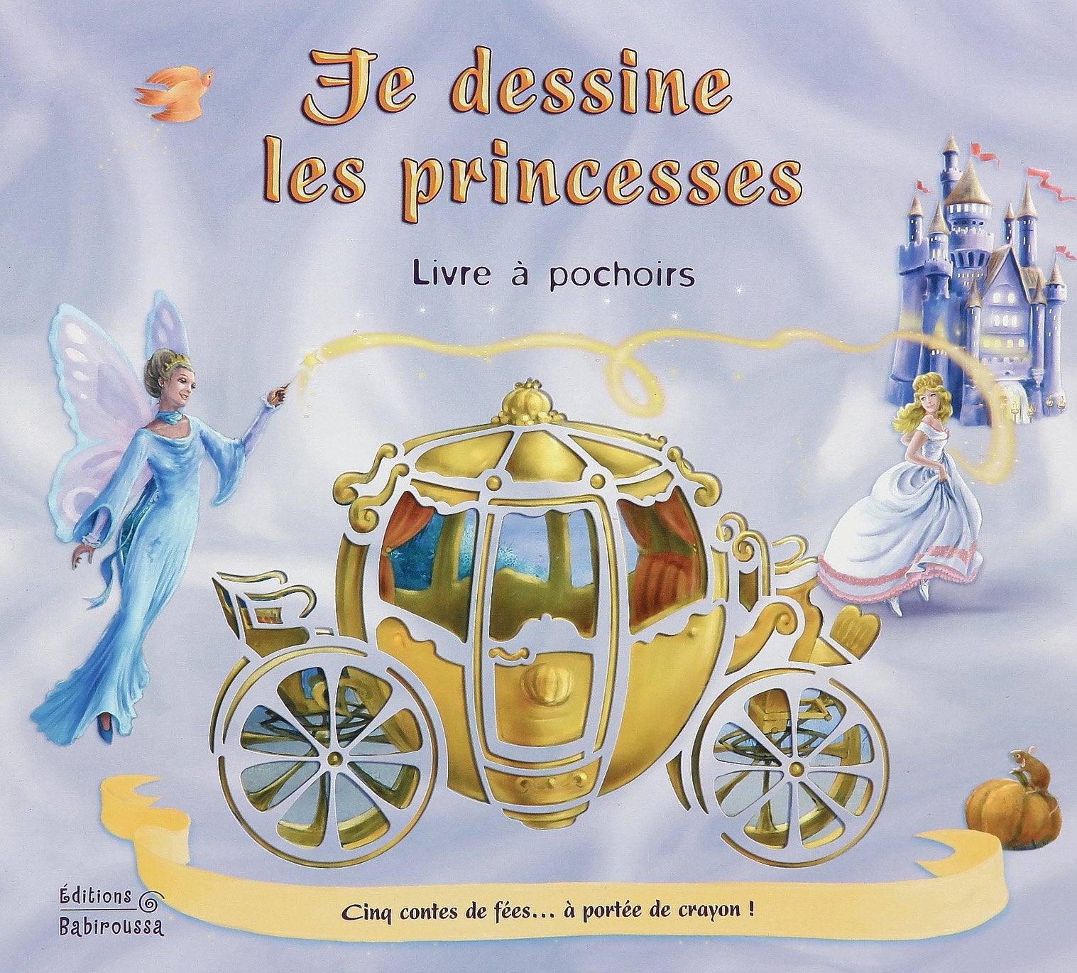 Je dessine les princesses: Livre à pochoirs Books