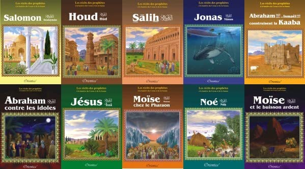 Pack 10 livres Histoires des Prophètes - 1ère partie : Les récits des prophètes à la lumière du Coran et de la Sunna book