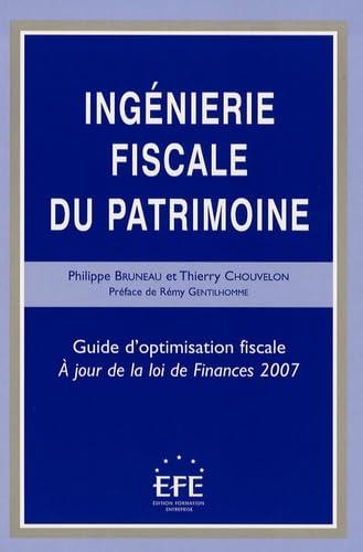 Ingénierie fiscale du patrimoine: Guide d'optimisation fiscale Books