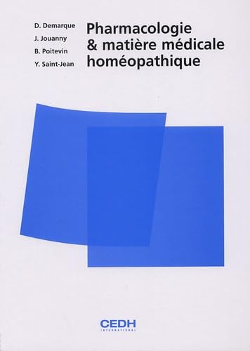 Pharmacologie et matière médicale homéopathique Books