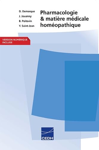 PHARMACOLOGIE ET MATIÈRE MÉDICALE HOMÉOPATHIQUE book