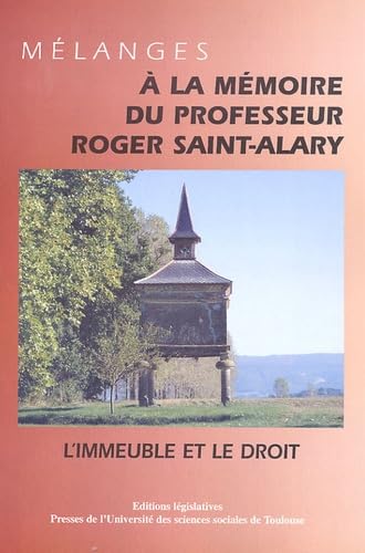 Mélanges à la mémoire du professeur Roger Saint-Alary book