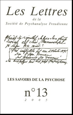 Les Lettres de la SPF n°13: Les savoirs de la psychose book