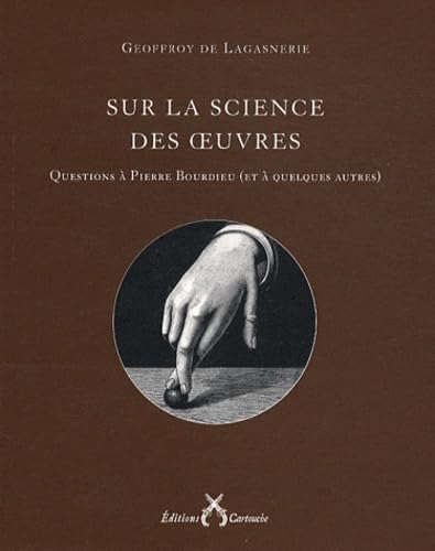 Sur la science des oeuvres: Questions à Pierre Bourdieu (et à quelques autres) book