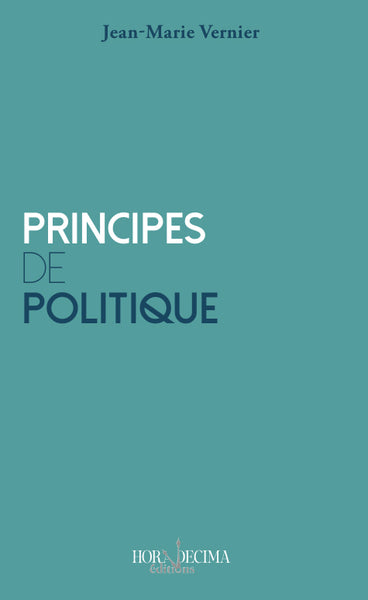 Principes de politique book