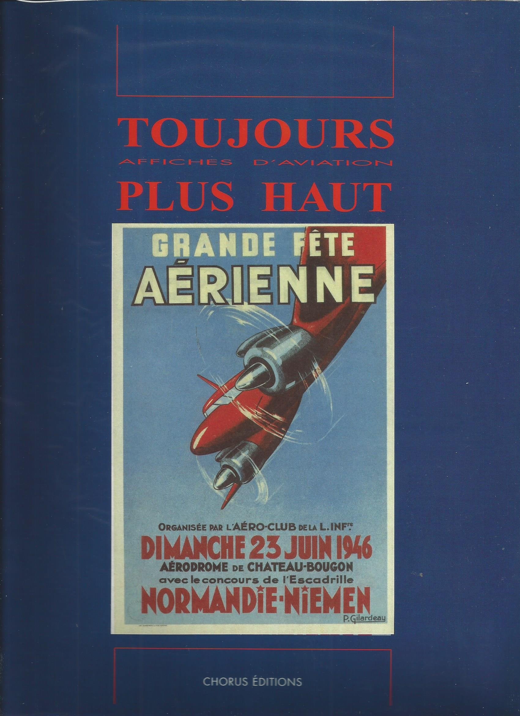 TOUJOURS PLUS HAUT AFFICHES D'AVIATION Film, Art & Culture