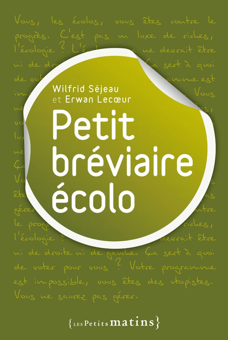 Petit bréviaire écolo book