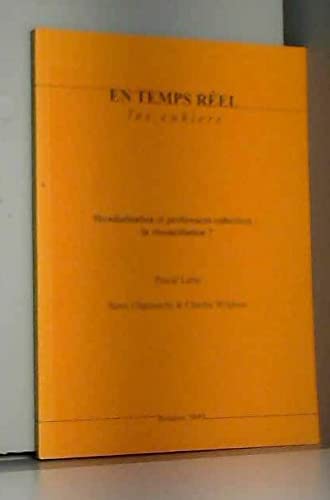 Mondialisation et préférences collectives : La réconciliation ? (Les cahiers) Books