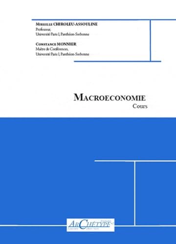 Macroéconomie: 2010-2011, Fascicule 1 book